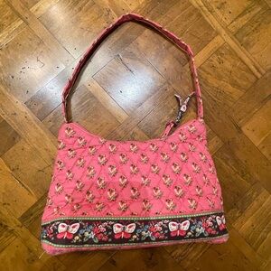 Vera Bradley Floral Pink Shoulder Bag